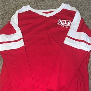Never Worn Wisconsin Badgers Crewneck